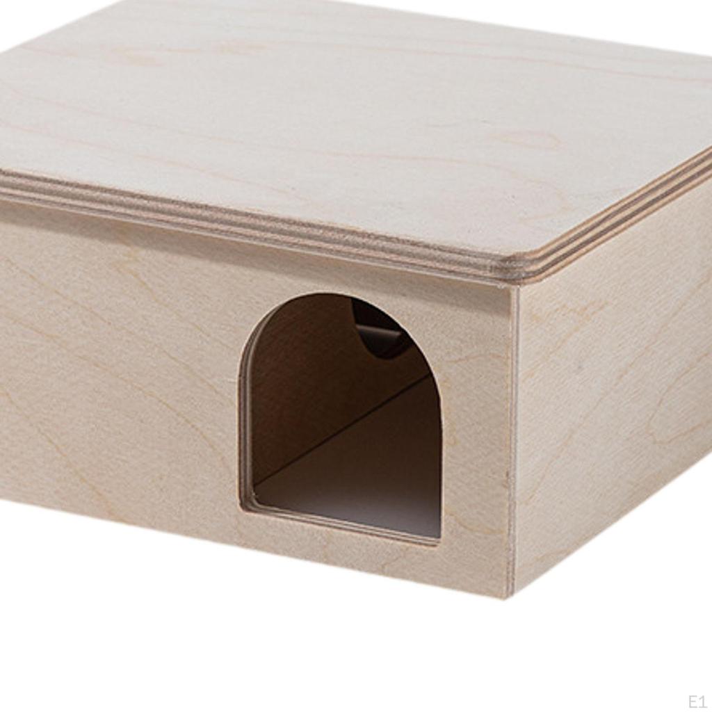 Hamster House Toy Interesting Habitat Decor Tunnel Exploring Multi Chamber for Gerbils
