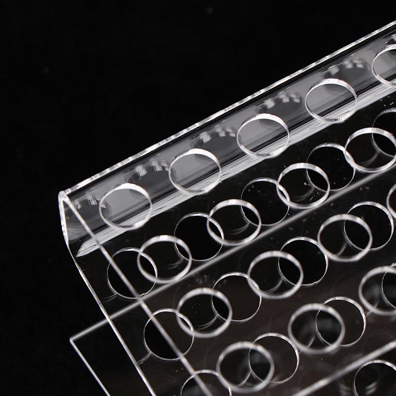 Augenbrauenbürsten-Röhrchen-Ausstellungsstand Wimpernbürsten-Aufbewahrungshalterung Pinzettenhalter Acryl Beauty Makeup Tools Wimpernpflanzung