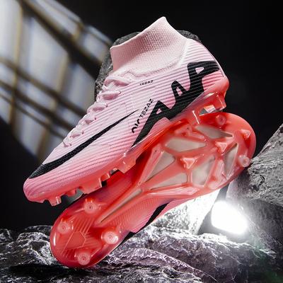 Zapatillas de fútbol con tacos para la Copa de Europa, nuevos tacos para césped, para hombre y mujer, uñas rotas, zapatillas de entrenamiento Mbappe