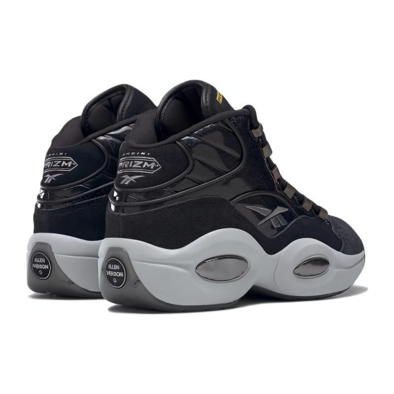 Reebok Question Mid Panini Black Pulsar Prizm Sneakers HQ4135