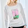 Relaxing Wear Long Sleeve Cooling and Xylitol x Material [mucävä] [Moomin Collaboration] Wear/Recovery T-Shirt Moisture-Wicking, Quick-Drying,