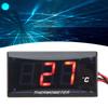 Motorcycle Digital Water Temperature Gauge   Thin   12V LCD With 22mm Sensor Adapter for Most Motorbikes
