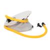 Foot Air Pump Fit for Halkey Roberts Valves 9 Inch Manual Foot Pump Inflator for Inflatable Boats Kayak Swimming Ring