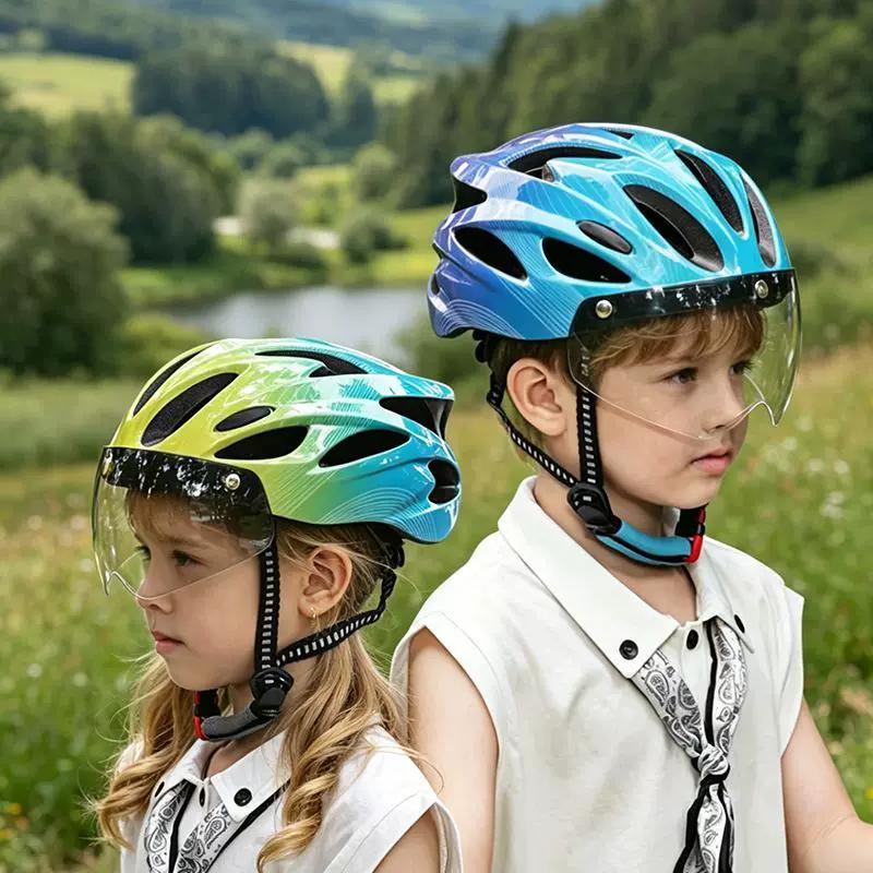 Children's Cycling Helmet, Bicycle Balance Bike Goggles, Integrated Safety Helmet, Adult Goggles, Cycling Helmet