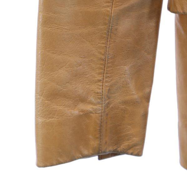 Calvin klein leather tailored jacket 4 Camel brown Women Used