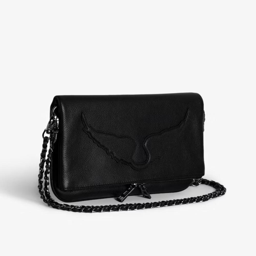 Zv bag fashion chain portable shoulder bag commuter messenger bag with dust bag large capacity women's bag