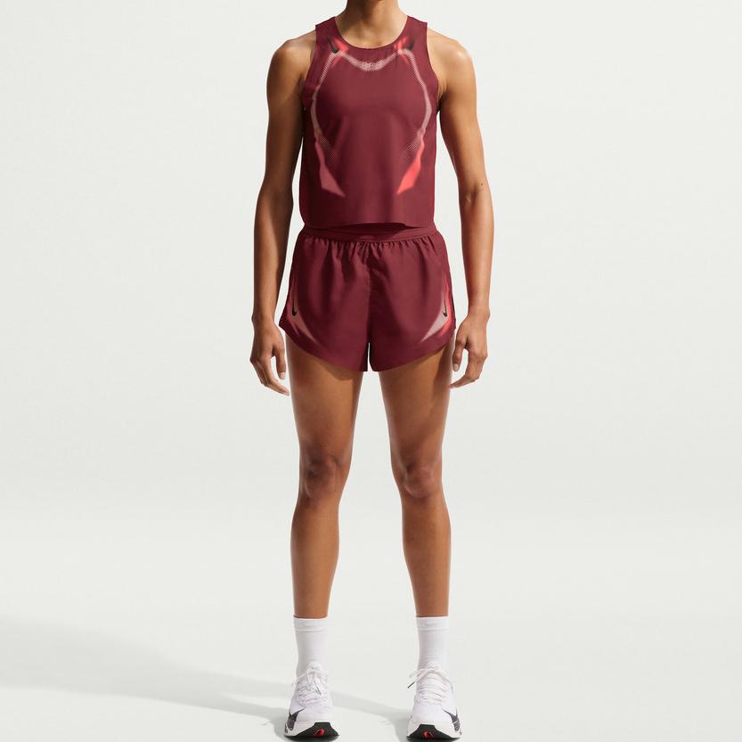 Nike ARSWFT DFADV 3In Vita Media Comodi Shorts da Corsa Color Block Donna shorts IF3652-677