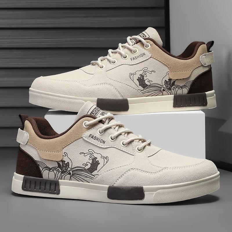 Men's Shoes New Summer Men's Low Cut Men's Sneakers Waterproof Anti Slip Comfortable Wear-resistant Oversized Casual Shoes