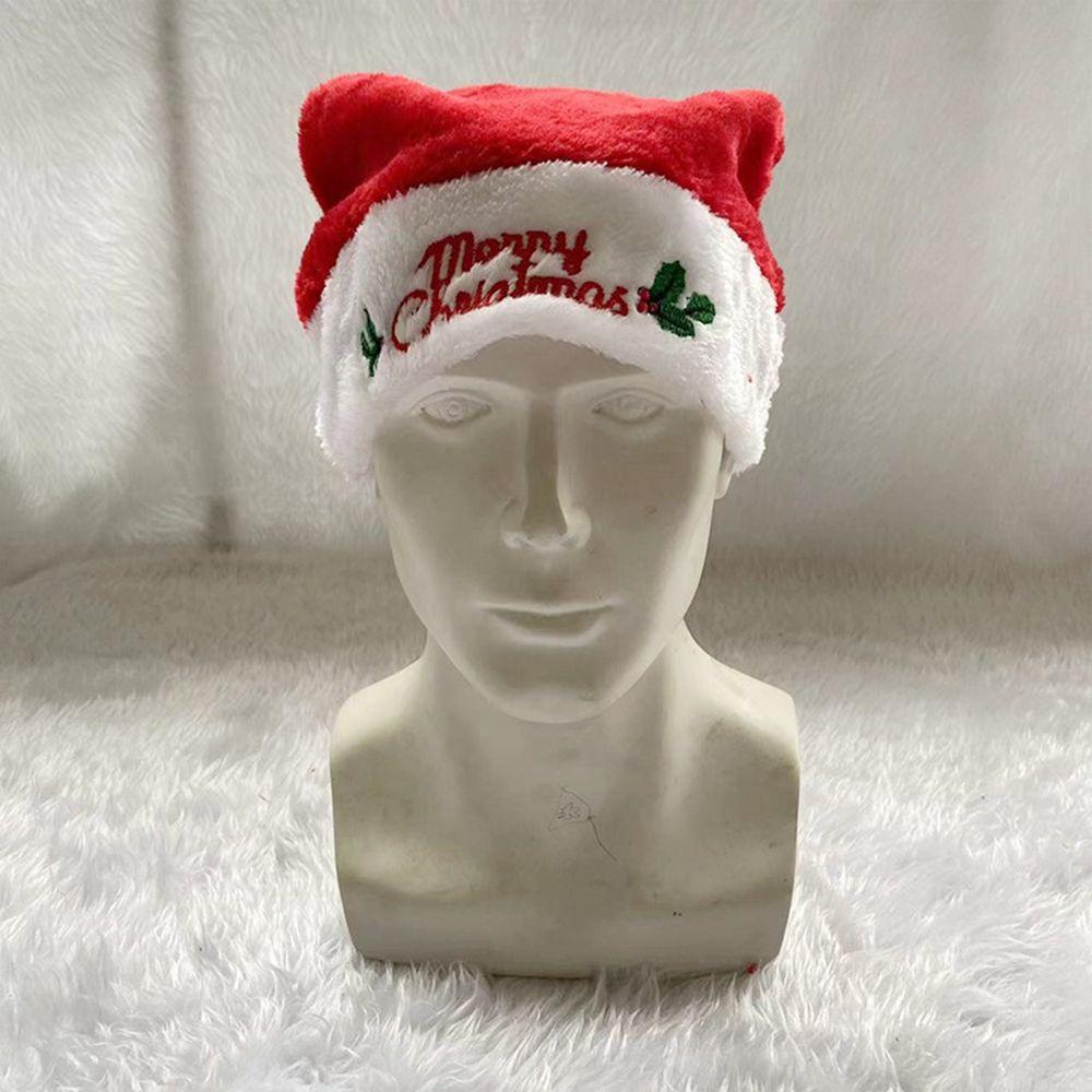 Santa Claus New Year Decoration Plush Hat Christmas Cap Christmas Hat Parent-child Christmas Hat