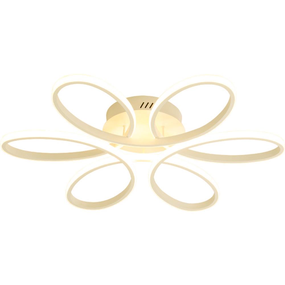 Household LED Chandelier 12W Modern Style Ceiling Lamp Three Colors Flower Design Ceiling Lights Super Bright for Corridor Stair