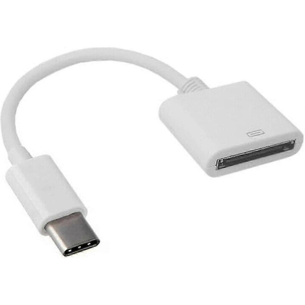 Nejnovější model 2025 pro Apple 30pin samice na USB 3.1 Type-C USB-C synchronizační datový nabíjecí adaptér Kabelová edice 0822