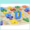 Kwaliteit Houten Kinderspeelgoed Alfabet Puzzel Educatief Cadeau**