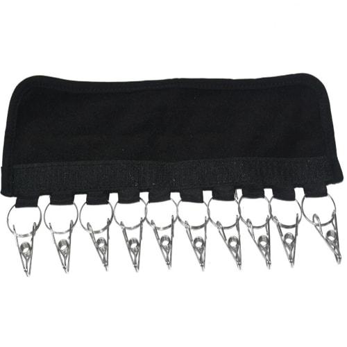 ZUNNY HJERBOF Laundry Hanger, Hat Rack, Hat Storage, Foldable, Space-Saving, Travel, Home Use, 10-Piece Set for Ball Caps