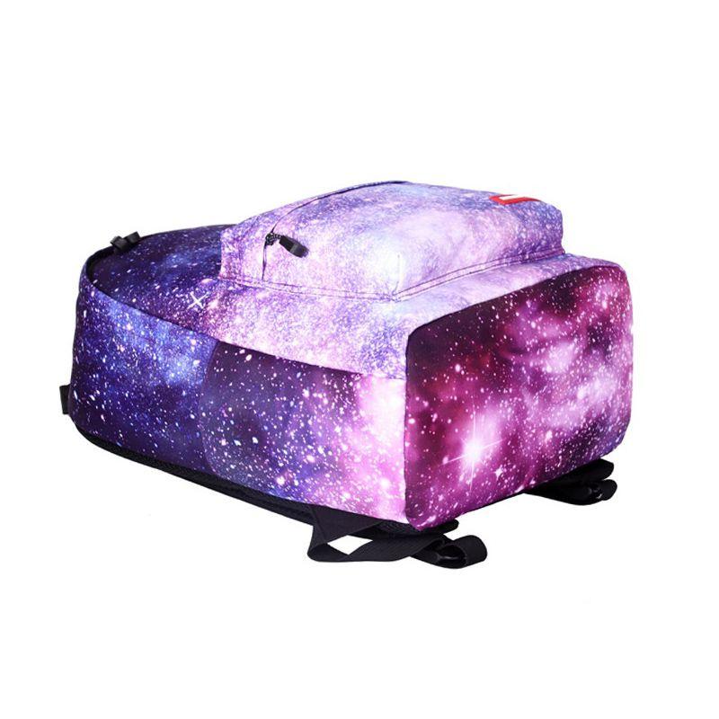 Stylish And Spacious Women Girl Galaxy Starry Backpack For School And Travel