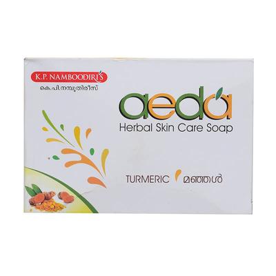Zerdeçallı doğal sabun (75 gr), Bitkisel Zerdeçal Sabunu. Namboodiri'nin