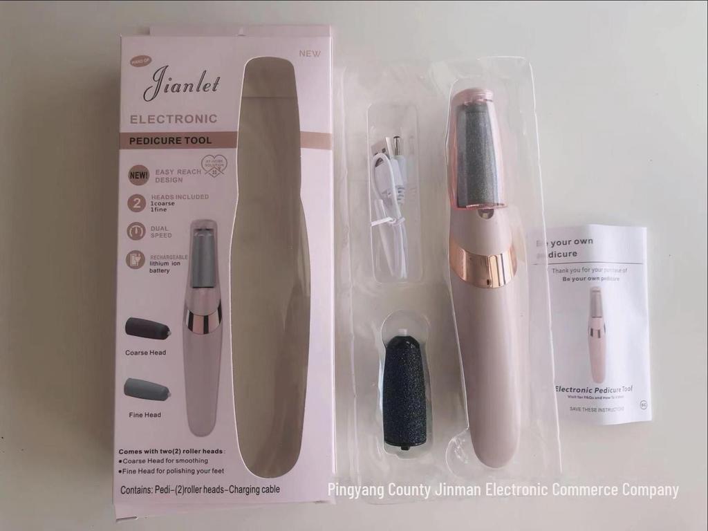 Smerigliatrice elettrica a pedale: Rimuovi Pelle Morta, Calli, Rendi i Piedi Belli con lo Strumento Automatico per Pedicure.
