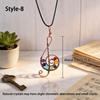 Crystal Heart Shape Pendant With Music Note And Lifeline Tree Design For Fashion Jewelry Enthusiasts