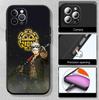 Art One Piece Law Case for Samsung Note 20 10 S25 Plus Ultra Lite FE M20 M21 M30 M31 M51 A11 A26 A51 A52 A53 A56 A70 A71 A72 A73
