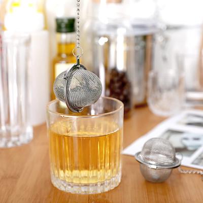 1pc Stainless Steel Mesh Tea Brewer, Teapot Strainer, Loose Leaf Tea Infuser, for Flavoring Spices and Seasonings