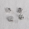 10pcs Metal Earring Stopper Plugs Secure Ear Studs Back Clasps Accessories Earrings Closures for Jewelry Enthusiasts