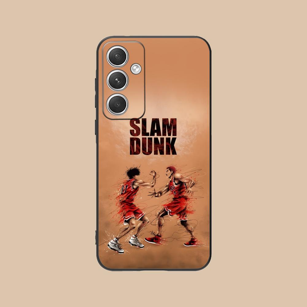 Anime Slam Dunks Phone Case for Samsung Galaxy S26 S25 S24 S23 S22 S21 S20 Note20 Plus FE Ultra Colorful Cover Cover Cellphones