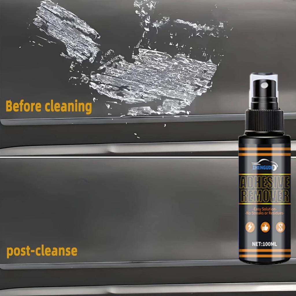 Multi-Purpose Adhesive Remover, Suitable for Glass, Tiles, Metal, and Plastic, Does Not Damage Surfaces, Quickly Removes Labels, Stickers, 