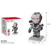 Klassische Film Actionfigur Bausteine Spielzeug Batman Iron Man Spiderman Mini Steine Kleine Partikel Zusammengebaute Baustein Sets