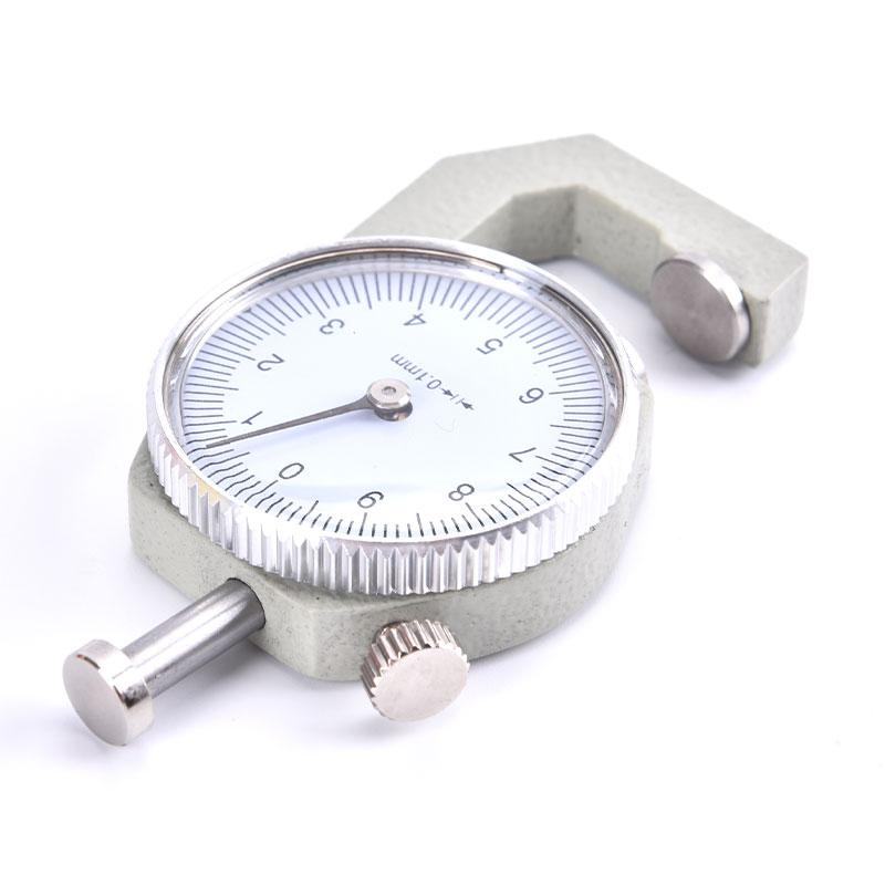 0-10mm 0-20mm Medidor de Espesor de Dial Metálico Medidor Probador de Espesor de Papel de Cuero para Cuero Flim Papel