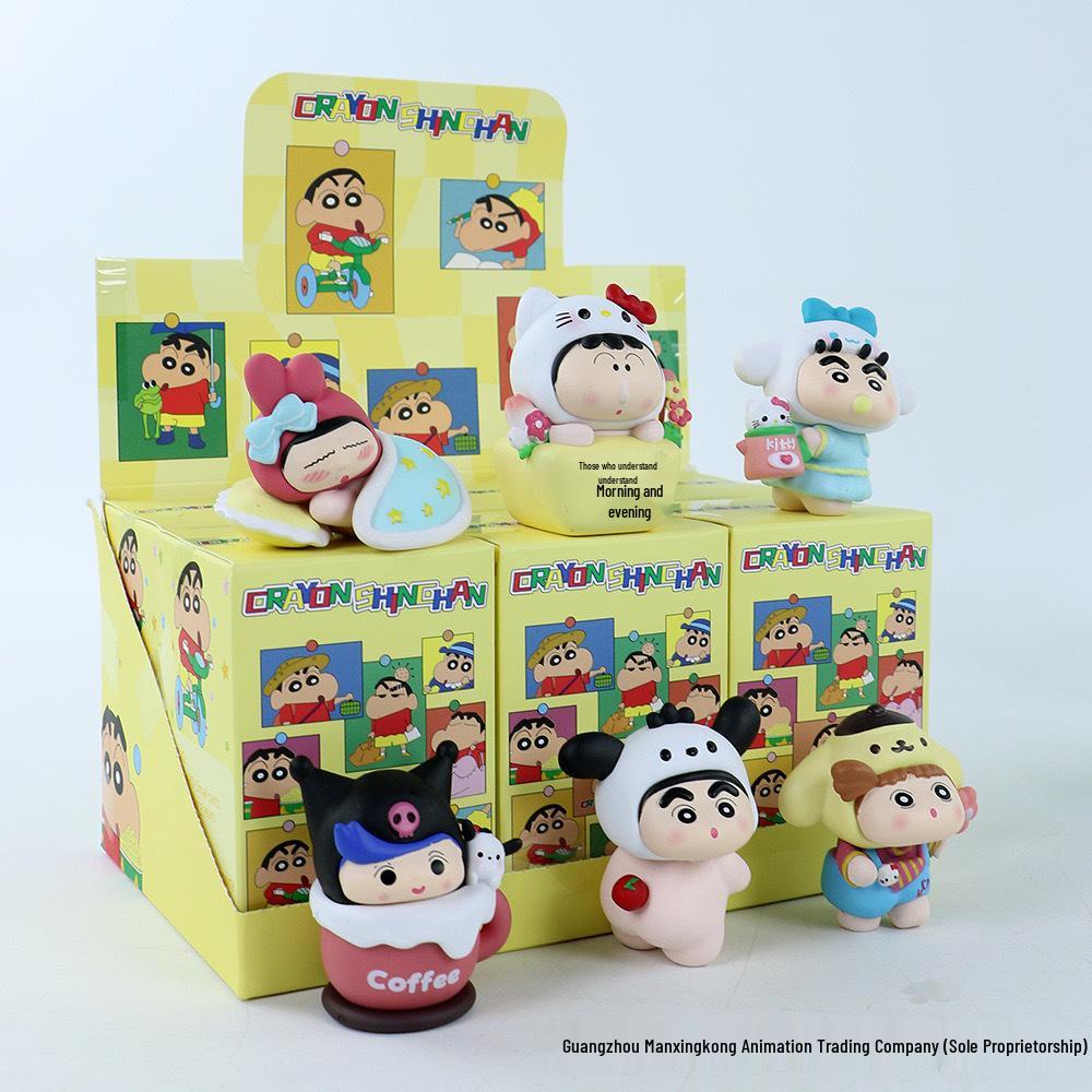 Sanrio Crayon Shin-chan Creative Cartoon Figure Ornament - Crayon Shin-chan Series