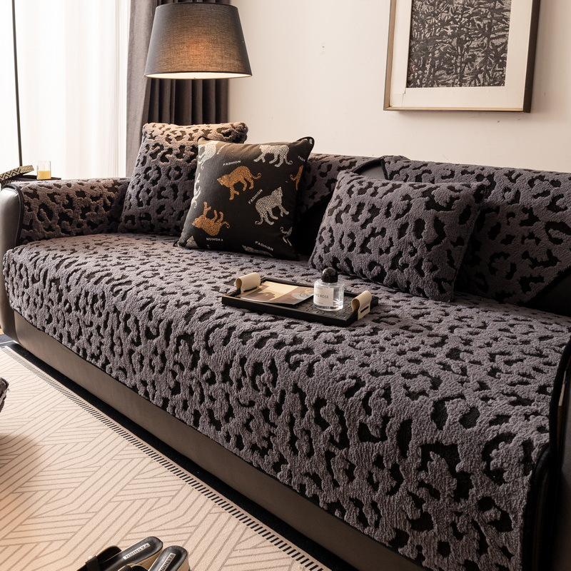Winter Gerade Reihe Sofakissen Fortgeschrittener Sinn Einteilig Rutschfest Leder Sofasitzkissen Neue Bezug Handtuch