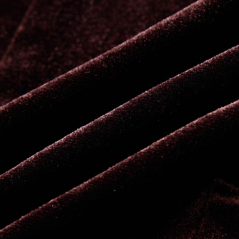 Elegant New Chinese Style Velvet Mother-of-the-Bride Dress