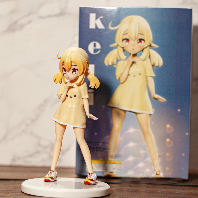 14cm Genshin Impact Klee Anime Figurka Genshin Impact Paimon Akční figurka Qiqi /Keqing /Hu Tao Sběratelská hračka pro panenky