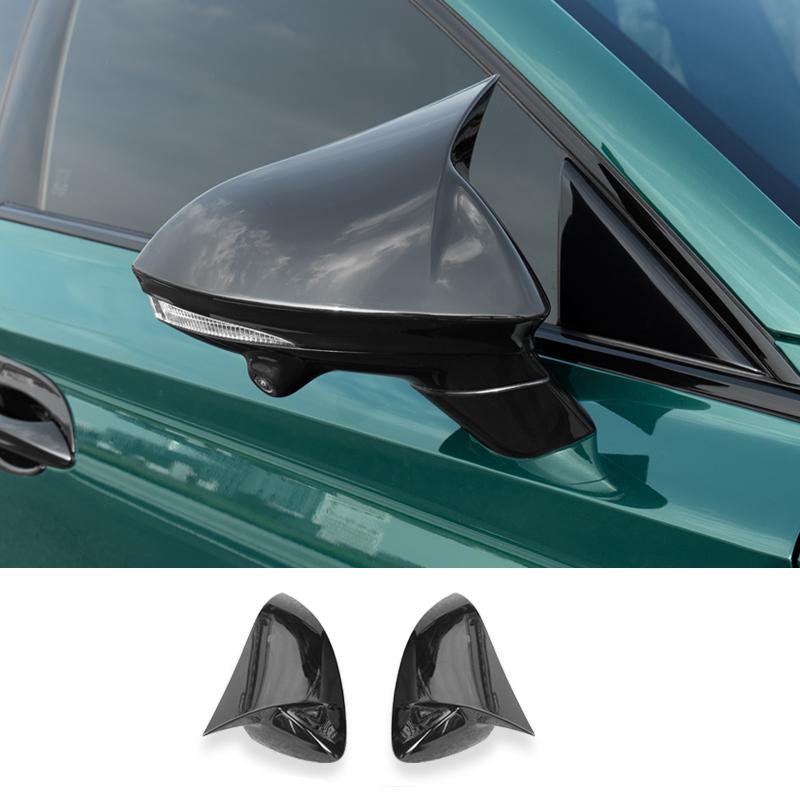 For MG 7 MG7 2024 ABS carbon fiber Car Side Mirror Cap Rearview Cow Corner Mirror Retrofit Cover Exterior Accessories