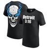 Nuove T-shirt Estive Nuovi Arrivi Uomo Nero Stone Cold Steve Austin Slam 100% Cotone Top T-shirt Oversize