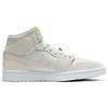 New Jordan 1 Mid Vast Grey Ghost Green Women's CV3018-001