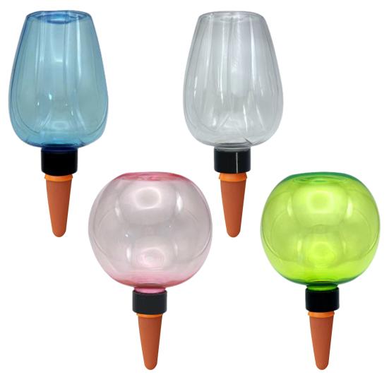Self Watering Bulbs 500ml/350ml Large Watering Balls Planter Insert Slow Release Automatic Watering Globes for Houseplants Outdoor Plants