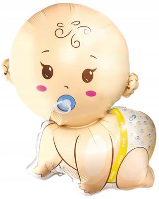 Ballon en Aluminium Bébé Garçon Baby Shower Anniversaire Premier Anniversaire 65X77cm