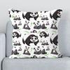 Cute Panda Pattern Pillow Covers Decorative Cushions for Bed Fall Decoration Chair Cushion Cover X Pillowcases X