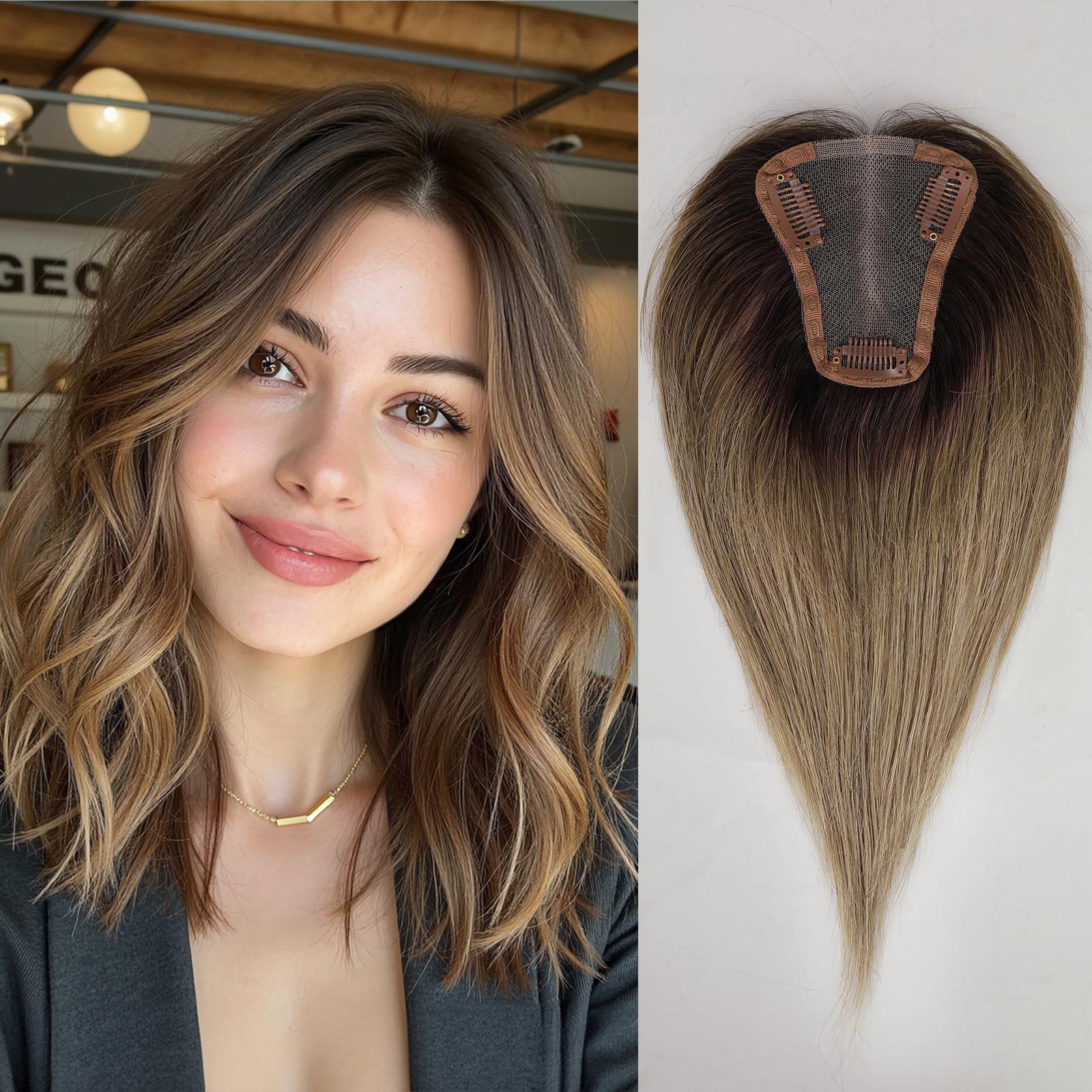 Light Brown Blonde Ombre 12 Inch