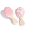 Cute Portable Mini Hairdressing Massage Airbag Hairbrush Gradient Shimmering Glitter Hair Brush Combs for Kids Girls