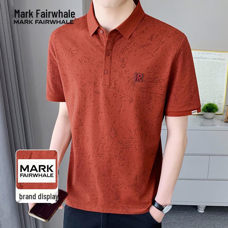 MARK FAIRWHALE Men s Summer Polo Shirt M