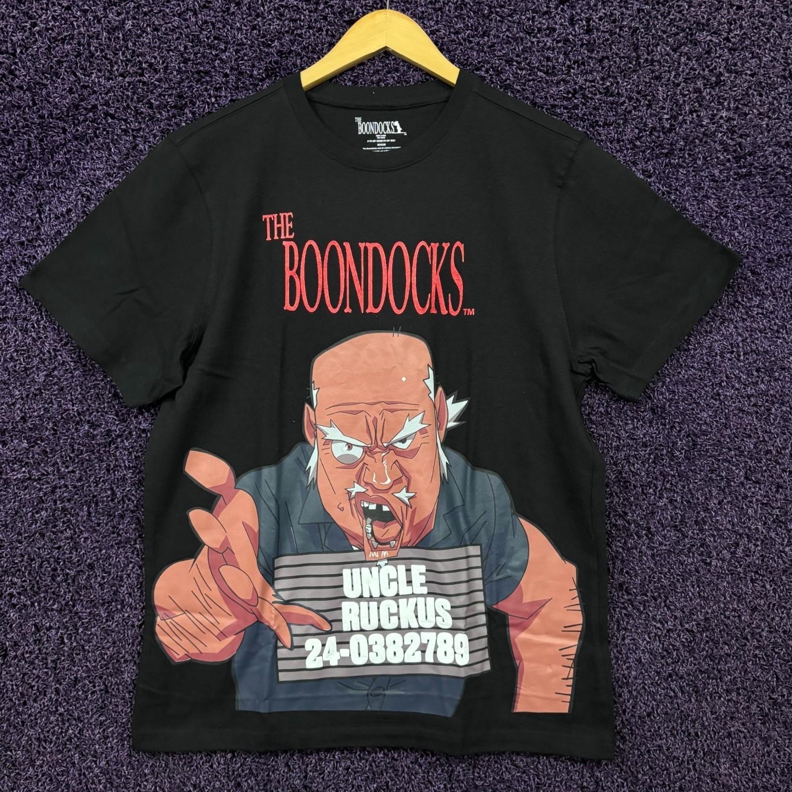The Boondocks Uncle Ruckus Mugshot Animated Series T-Shirt M XXXL