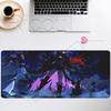 Gaming-Mauspad Silberner Wolf LV HSR Honkai Star Rail Groß XXL Neu Rutschfest Tastatur Anime-Mädchen Kawaii Mauspads PC-Schreibtischmatte