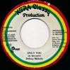 7inch Record DELROY MELODY  Only You NONE Xtra Classy Pro 1985 Jamaica Reggae Ska  Dub Used