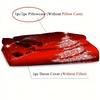 Red Deer Snow Pine Tree Pattern 3D Printed Duvet Cover Set Cartoon Christmas Theme Quilt Cover Set Soft Comfortable Bedding Set