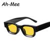 Protective Glasses Cycling Rectangle Sunglasses Women Fashion Retro Brand Square Sun Glasses Men Classic Black Punk Shades UV400