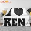 I Love Ken Carson Ultra-Soft Blanket Quilt Winter Sofa Cover Bed Covers