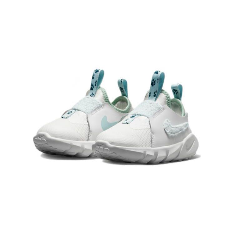 Nike Flex Runner 2 Lil TD Pawprints Baby Sneakers White Summit-White Glacier-Blue DQ8360-100