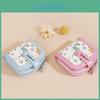 Mini Pu Ladies Wallet With Cartoon Dinosaur Print And Antitheft Design For Daily Use