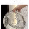 Elegant Sealed Nut and Dried Fruit Snack Tray for Coffee Tables